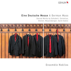 Vocal Music - SCHUBERT, F. / HELLER, P. / THOMAS, K. / CORNELIUS, P. / HAUPTMANN, M. / SCHLENKER, M. (Eine Deutsche Messe) [Ensemble Nobiles]