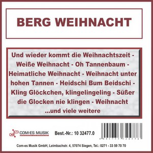 Und wieder kommt die Weihnachtszeit