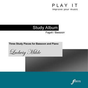 Three Study Pieces for Bassoon and Piano