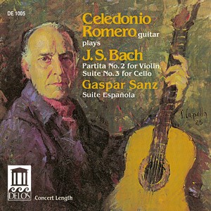 BACH, J.S.: Violin Partita No. 2 / SANZ, G.: Suite Española (arr. for guitar) [Romero]