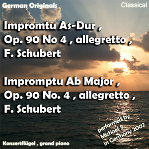 Impromtu as-Dur , Opus 90 No 4 , Allegretto , Franz Schubert , Impromptu Ab Major , Opus 90 No 4 , Franz Schubert