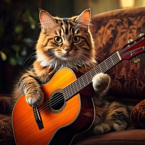 Melodic Whiskers: Guitar Tunes for Cats