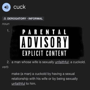 CUCK (ft. ro$e) [Explicit]