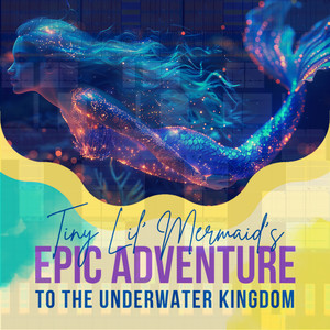 Tiny lil' mermaid's epic adventure to the underwater kingdom