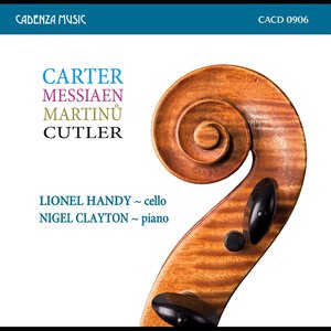 Lionel Handy & Nigel Clayton - Carter Cello Sonata