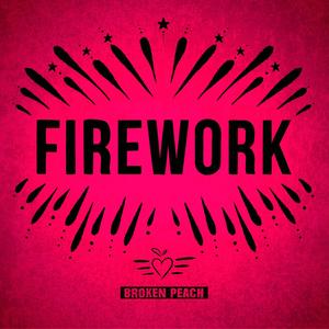 Firework-Broken Peach