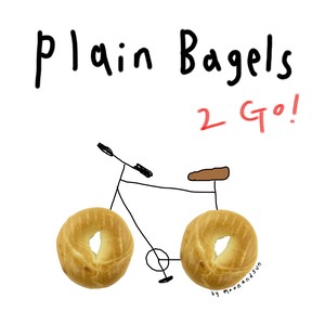 Plain Bagels 2 Go