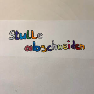 Stulle abschneiden