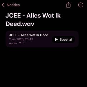 Alles Wat Ik Deed