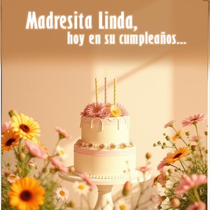 Madresita linda, hoy en su cumpleaños...