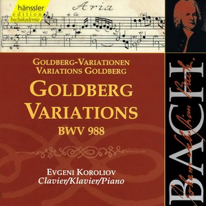 Goldberg Variations, BWV 988 - Variation 25. a 2 Clav.