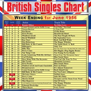 British Singles Chart - Week Ending 1 June 1956