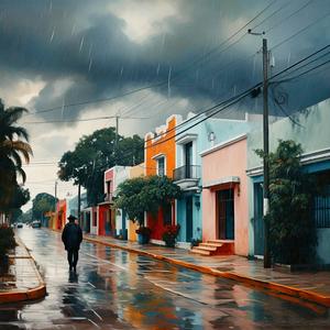 Lloviendo en Yucatán