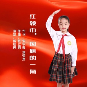 红领巾，国旗的一角