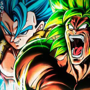 BROLY VS GOGETA RAP: 3 Guerreros con un Destino