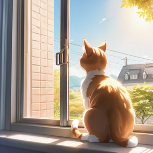 Девушка кошка