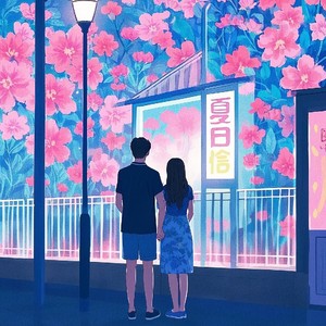 夏夜风儿轻轻吹