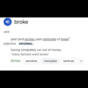 Broke (Explicit)