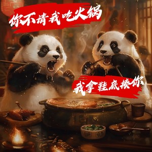 你不请我吃火锅我拿鞋底揍你
