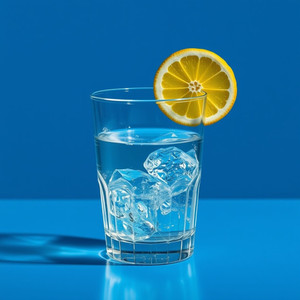 A Glass of Water in the Winter.