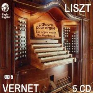 Franz Liszt, The Organ Works, Das Orgelwerk, Integrale De L'Oeuvre Pour Orgue Vol 5 of 5