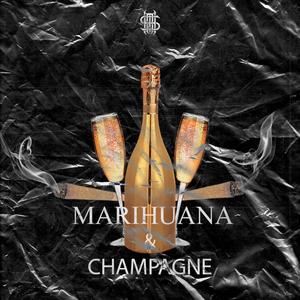 MARIHUANA Y CHAMPAGNE (feat. Oswalk Lc) (Explicit)