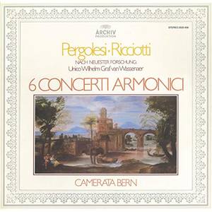 Wassenaer: 6 Concerti Armonici (Formerly Attributed To Pergolesi) / No.1 In G - 1. Grave
