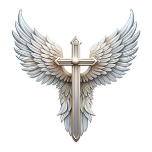 Cross and angel wings (feat. Honey Berry Jesus) (Explicit)