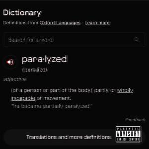 Paralyzed (Explicit)