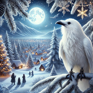 Le Noël de RAUM (le Corbeau Albinos)