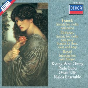 Debussy / Franck / Ravel: Sonata for Flute, Viola & Harp / Sonata for Violin & Piano etc. (ブランク　ラベル：バイオリンソナタ)