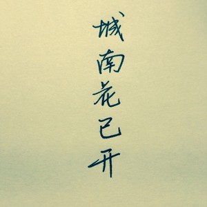 献给城南花已开