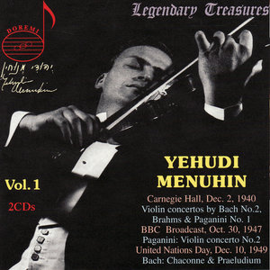 Yehudi Menuhin, Vol. 1