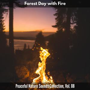 Forest Day with Fire - Peaceful Nature Sounds Collection, Vol. 08