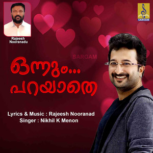 Onnum Parayathe - Single