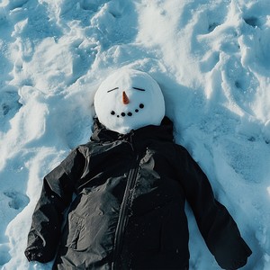 Snow in Osaka