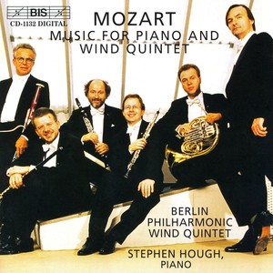 MOZART, W.A.: Music for Piano and Wind Quintet (Hough, Berlin Philharmonic Wind Quintet)