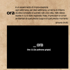 Ora (1) [la poltrona grigia]