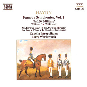 Haydn: Symphonies, Vol. 1 (Nos. 82, 96, 100)