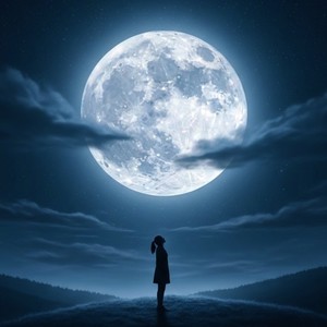 月亮月亮我向你许愿