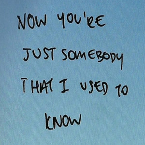 Somebody That I Used to Know (Explicit)