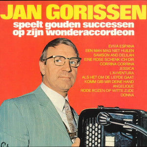 Speelt Gouden Successen Op Zijn Wonderaccordeon