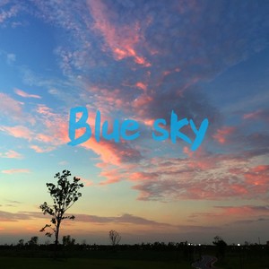 blue sky