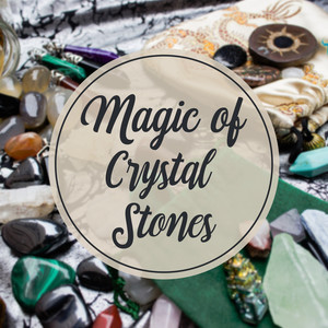 Magic of Crystal Stones: Chakra Balancing, Zazen Meditation Healing Therapy, Colors of Aura