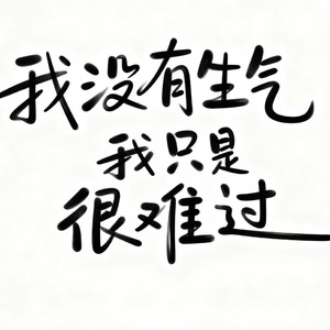 我没有生气我只是很难过 (治愈版)