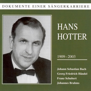 Hans Hotter in großen Szenen