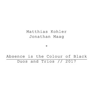 Absence Is The Colour Of Black (Instrumental)