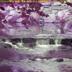 ピアノソナタ第14 番嬰ハ 短調 オペラ 27 数 2 :『幻想曲風に』 (エレクトリックピアノ) - ???????14 ??? ?? ??? 27 ? 2 :??????? (?????????? - ????)