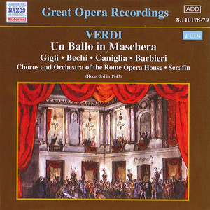 Un ballo in maschera* - E scherzo od e follia