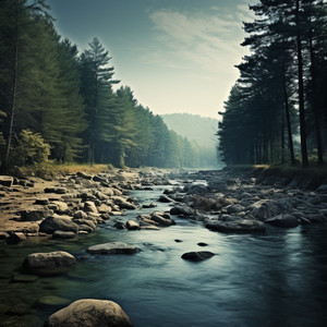 Gentle Flow in River's Song